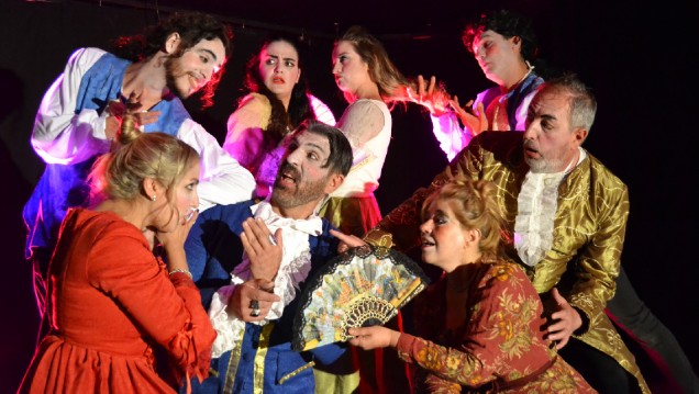 imagen "Las Preciosas Ridículas" vuelve en la versión del Elenco de Teatro Universitario 