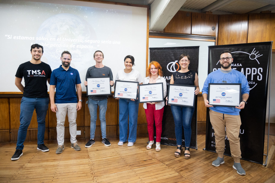 imagen Científico mendocino compartió su experiencia de trabajo en la NASA