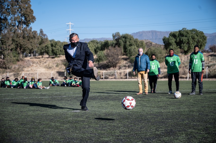 imagen El Deporte social, protagonista de la Escuela de fútbol para barrios del oeste