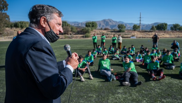 imagen El Deporte social, protagonista de la Escuela de fútbol para barrios del oeste