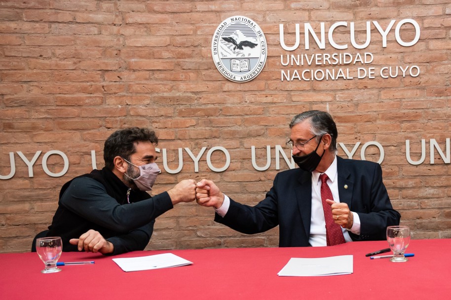 imagen La UNCUYO y Film Andes se asocian para desarrollar contenidos audiovisuales y propuestas culturales