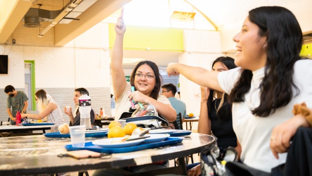 imagen Reabrió el Comedor: reencuentro y primera vez para cientos de estudiantes