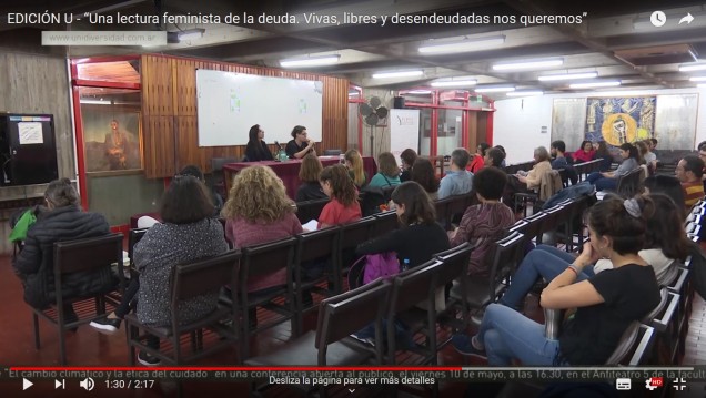 imagen Presentaron libro que aborda las finanzas desde el feminismo