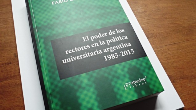 imagen Nuevo libro analiza distribución del poder en las universidades argentinas