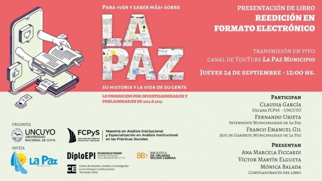 imagen Presentan una nueva edición del libro que aborda la historia y la vida de La Paz 