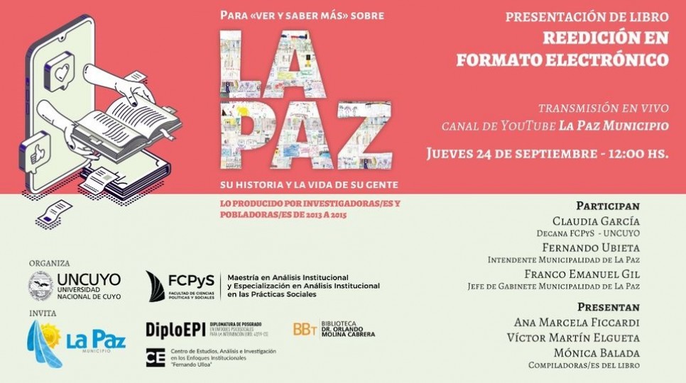 imagen Presentan una nueva edición del libro que aborda la historia y la vida de La Paz 
