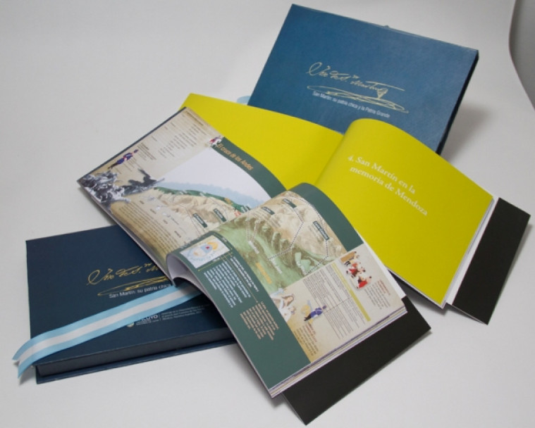 imagen Regalo institucional para presidentes rinde homenaje a San Martín