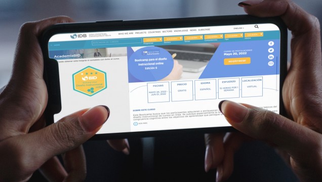 imagen Educación a Distancia ofrece un taller que articula con una propuesta del BID