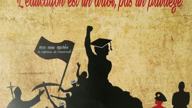 imagen Estudiantes del Martín Zapata se ocuparon del Mayo Francés y la Reforma Universitaria 