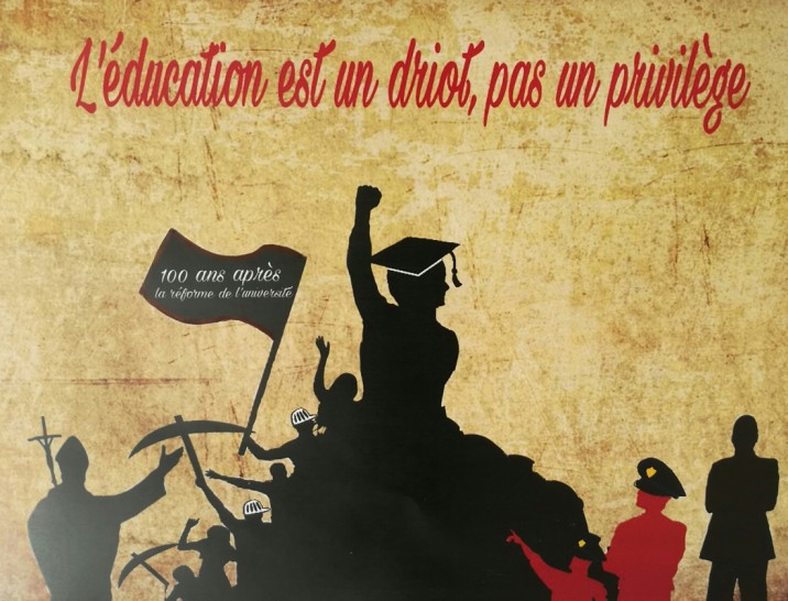 imagen Estudiantes del Martín Zapata se ocuparon del Mayo Francés y la Reforma Universitaria 