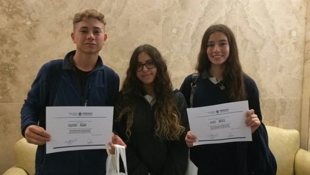 imagen Premiaron a estudiantes del Martín Zapata en certamen de redes sociales y derechos humanos