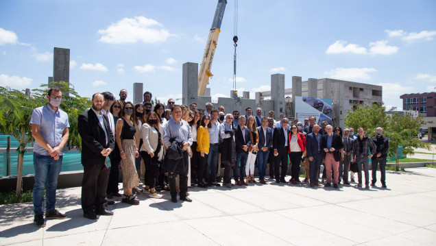 imagen Avanza la construcción del centro de innovación de la UNCUYO