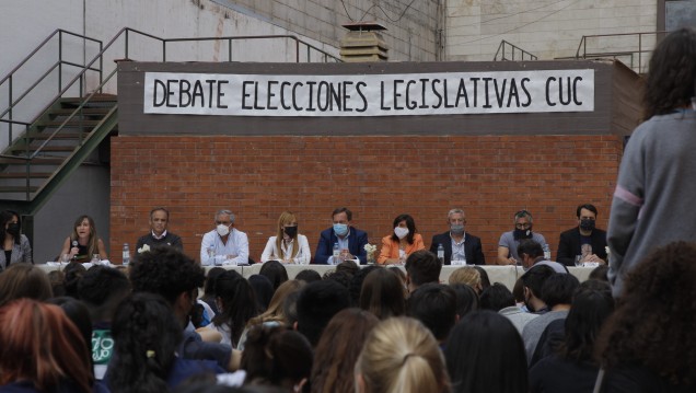 imagen Estudiantes del CUC realizaron un debate con los candidatos mendocinos al Congreso Nacional