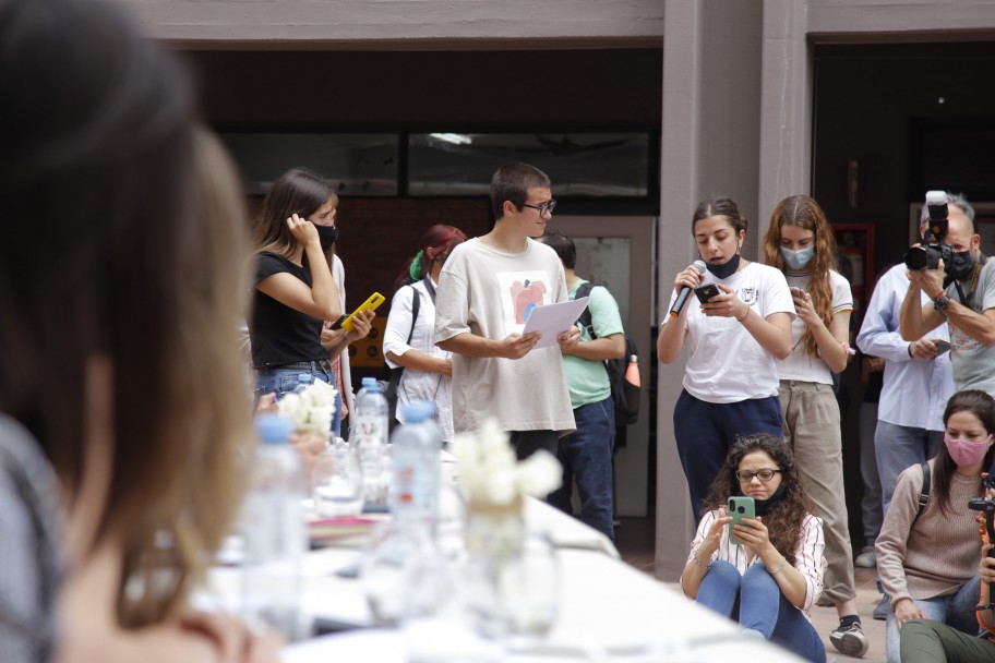 imagen Estudiantes del CUC realizaron un debate con los candidatos mendocinos al Congreso Nacional