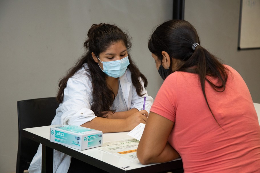 imagen Vecinos de barrios del Oeste accedieron a chequeos primarios de salud