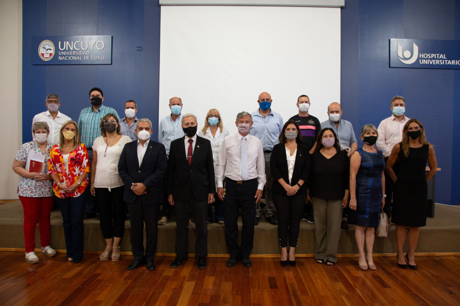 imagen La UNCUYO y la MAZA potenciarán el servicio de rehabilitación del Hospital Universitario