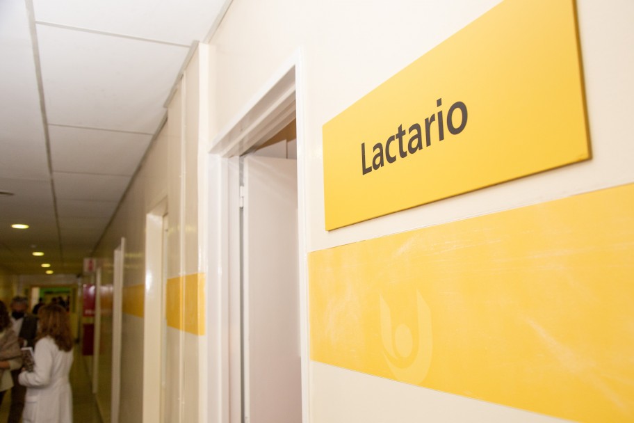 imagen El Hospital Universitario inauguró un lactario para sus trabajadoras y sus pacientes