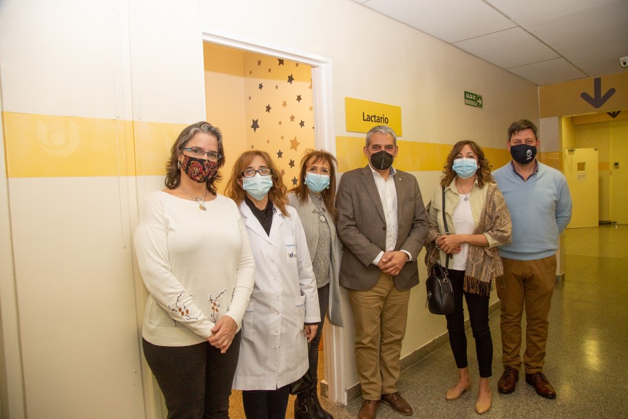 imagen El Hospital Universitario inauguró un lactario para sus trabajadoras y sus pacientes