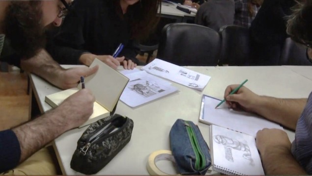 imagen Jóvenes ilustradores exhiben sus trabajos 