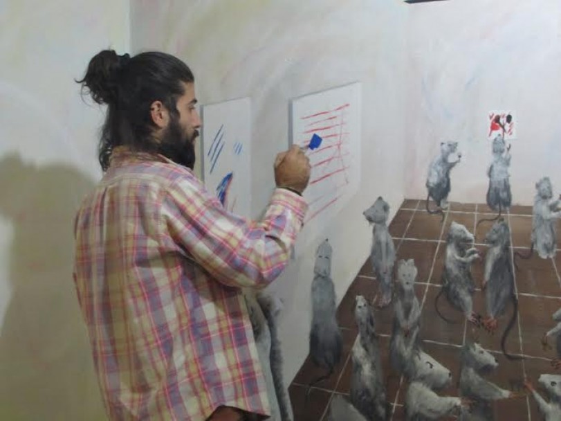 imagen Inauguran murales de estudiantes de Artes en Radio Nacional