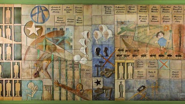 imagen Ampliarán mural en homenaje a los desaparecidos en la UNCUYO