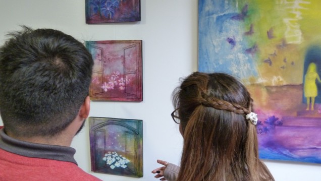 imagen Mujeres y mundos orgánicos reflejan las obras de cuatro artistas