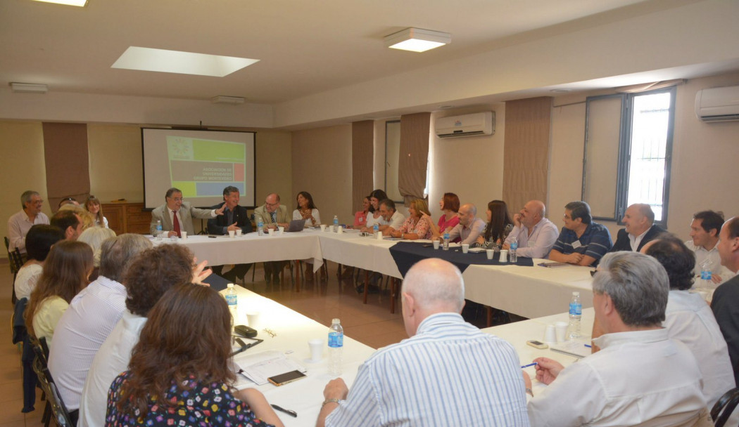 imagen Presidente del Grupo Montevideo protagonizó reunión de trabajo en la UNCuyo