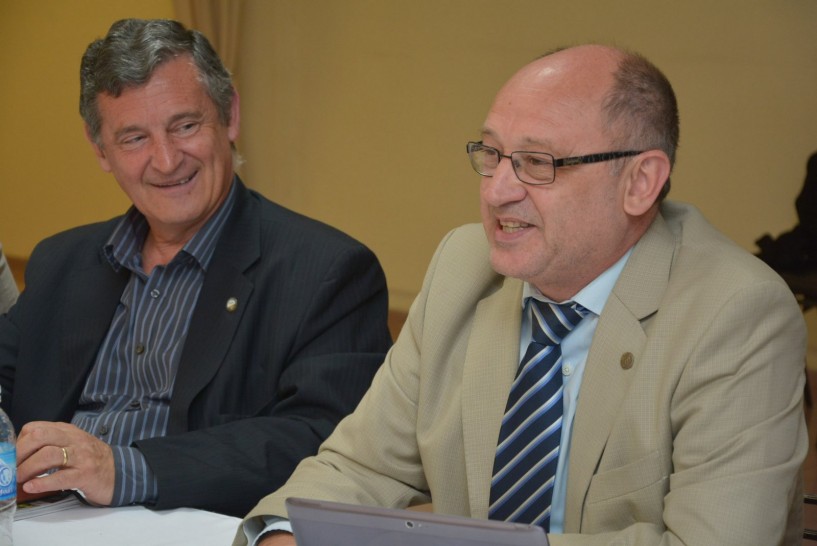 imagen Presidente del Grupo Montevideo protagonizó reunión de trabajo en la UNCuyo