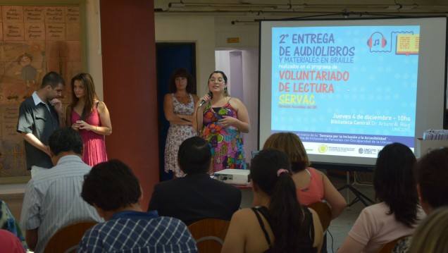 imagen Audiolibros y material en Braile enriquecen bibliotecas y escuelas mendocinas