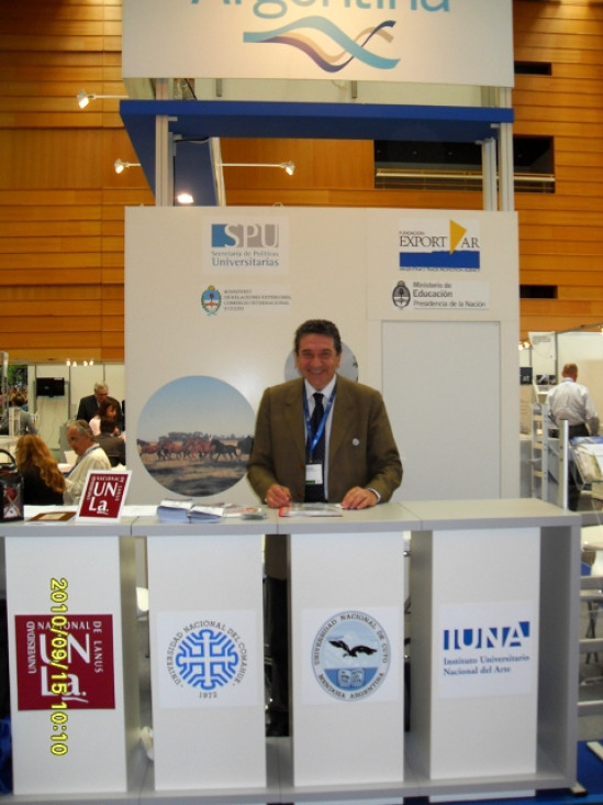 imagen La UNCuyo participa de Feria Europea que promueve la movilidad de la Educación Universitaria