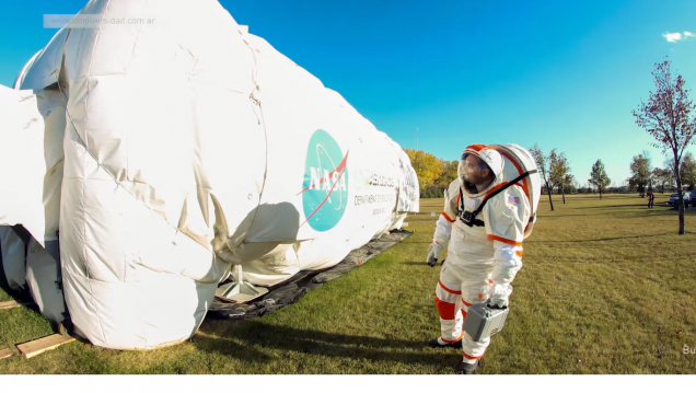 imagen Estudiante de la UNCUYO probará los trajes de futuros astronautas