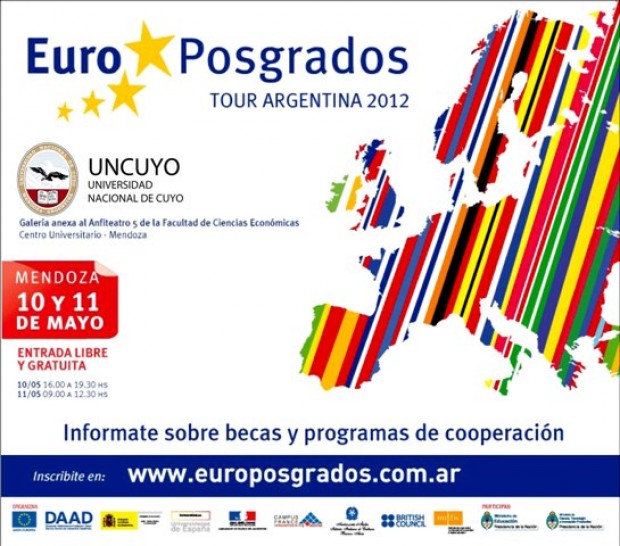 imagen Tour EuroPosgrados 2012, muestra de oportunidades para estudiar en Europa