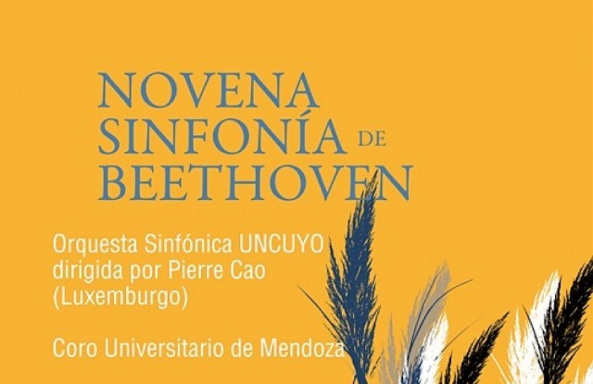 imagen La Novena de Beethoven a cargo de la Orquesta y Coro de la UNCuyo