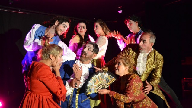 imagen El Elenco UNCUYO estrena el clásico "Las preciosas ridículas" de Molière