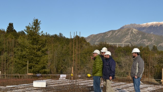 imagen Vicerrector recorrió nuevas obras del Balseiro