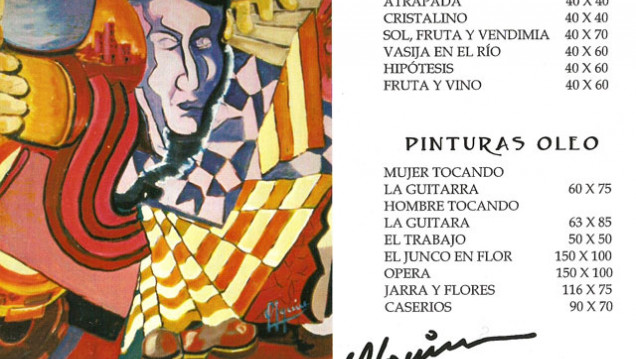 imagen Luis Olguín expone sus pinturas en Educación Elemental y Especial