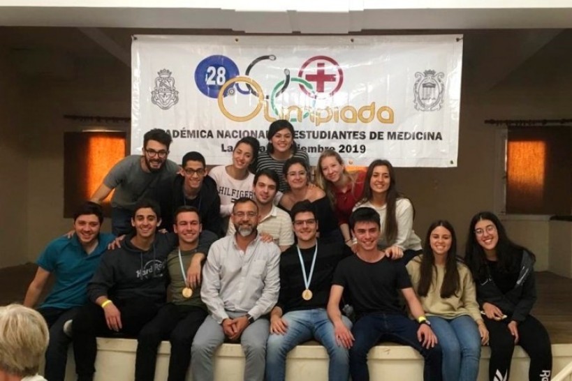 imagen Equipo de la UNCUYO subió al podio de las Olimpíadas de Medicina