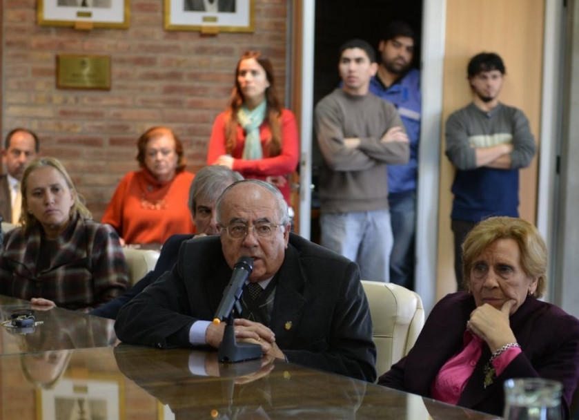 imagen Murió el ex rector José Francisco Martín