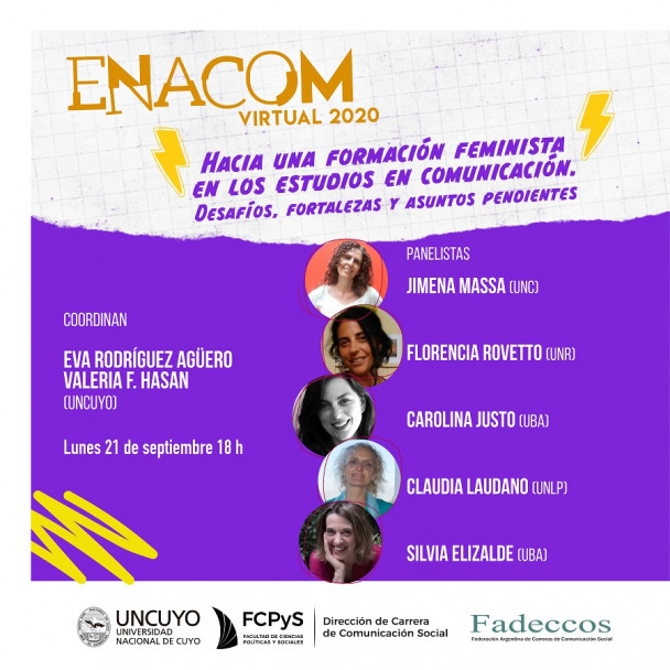 imagen Con reconocidos exponentes se viene el ENACOM 2020 en versión virtual