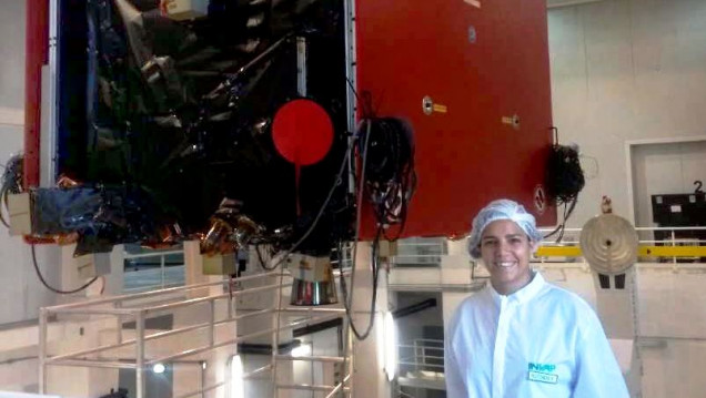 imagen Ingeniera en Mecatrónica de la UNCuyo participa en el proyecto ARSAT-1