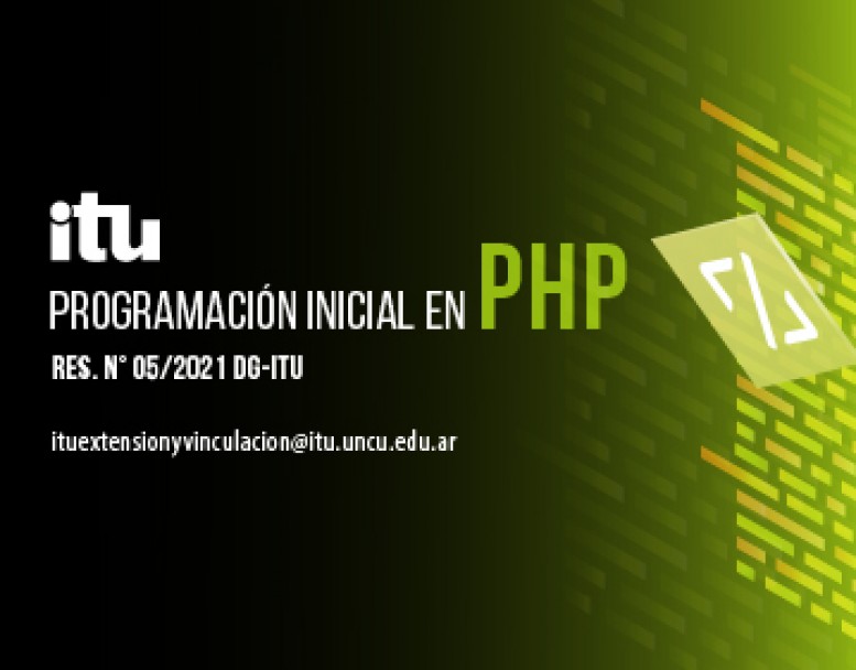 imagen Inscriben para dos cursos de programación que ofrece el ITU