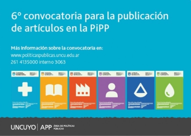 imagen Convocan a publicar artículos sobre políticas públicas en la UNCuyo