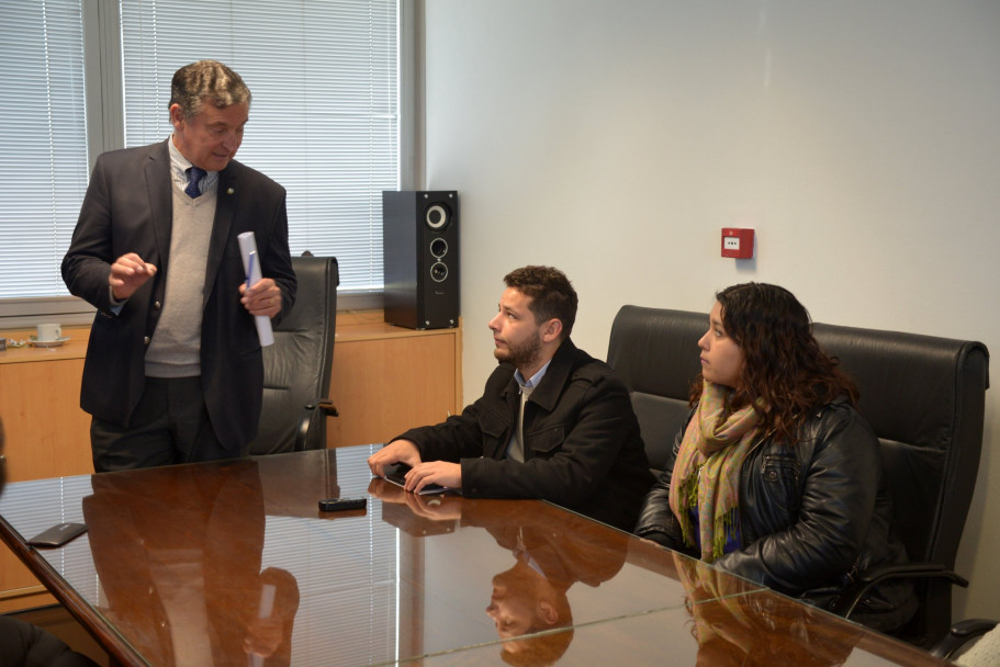 imagen Pizzi recibió a las autoridades electas de la FUC
