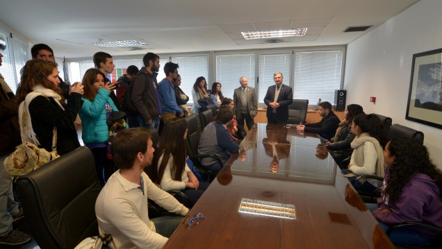 imagen Pizzi recibió a las autoridades electas de la FUC