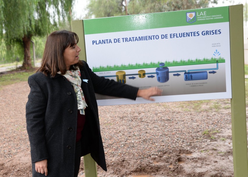 imagen El Liceo Agrícola reutilizará el agua para riego ecológico