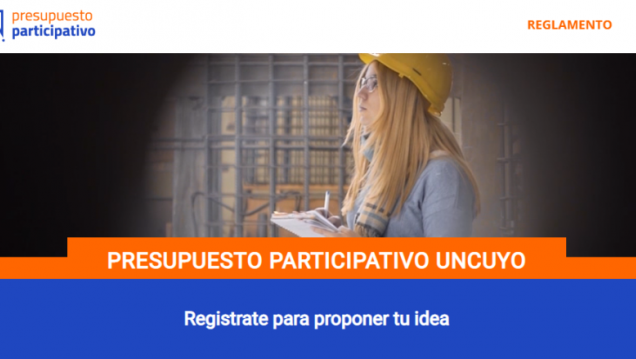 imagen Presupuesto Participativo: hasta el 22 de octubre se pueden presentar ideas