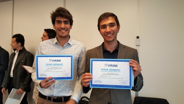 imagen Premiaron en Francia a dos estudiantes de la UNCuyo