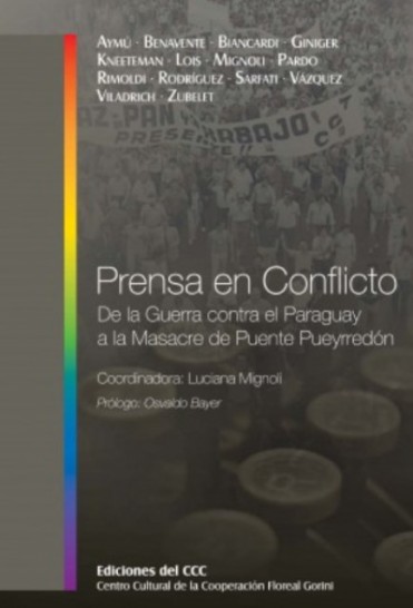 imagen Libro que analiza el rol de los medios gráficos en situación de conflicto se presenta en Mendoza   