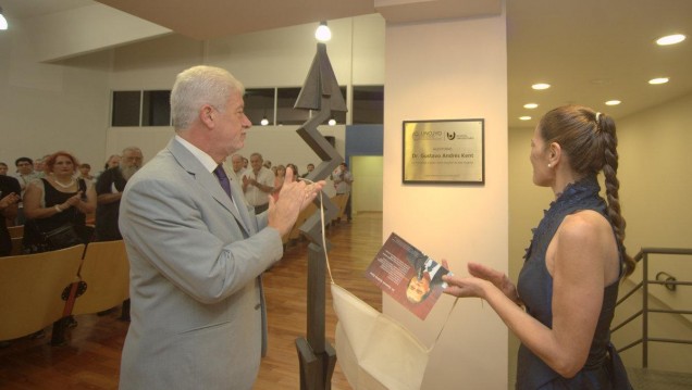 imagen Hospital Universitario celebró aniversario y bautizó "Gustavo Kent" su auditorio