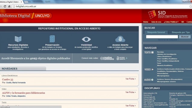 imagen Más de cuatro mil producciones científicas contiene la Biblioteca Digital